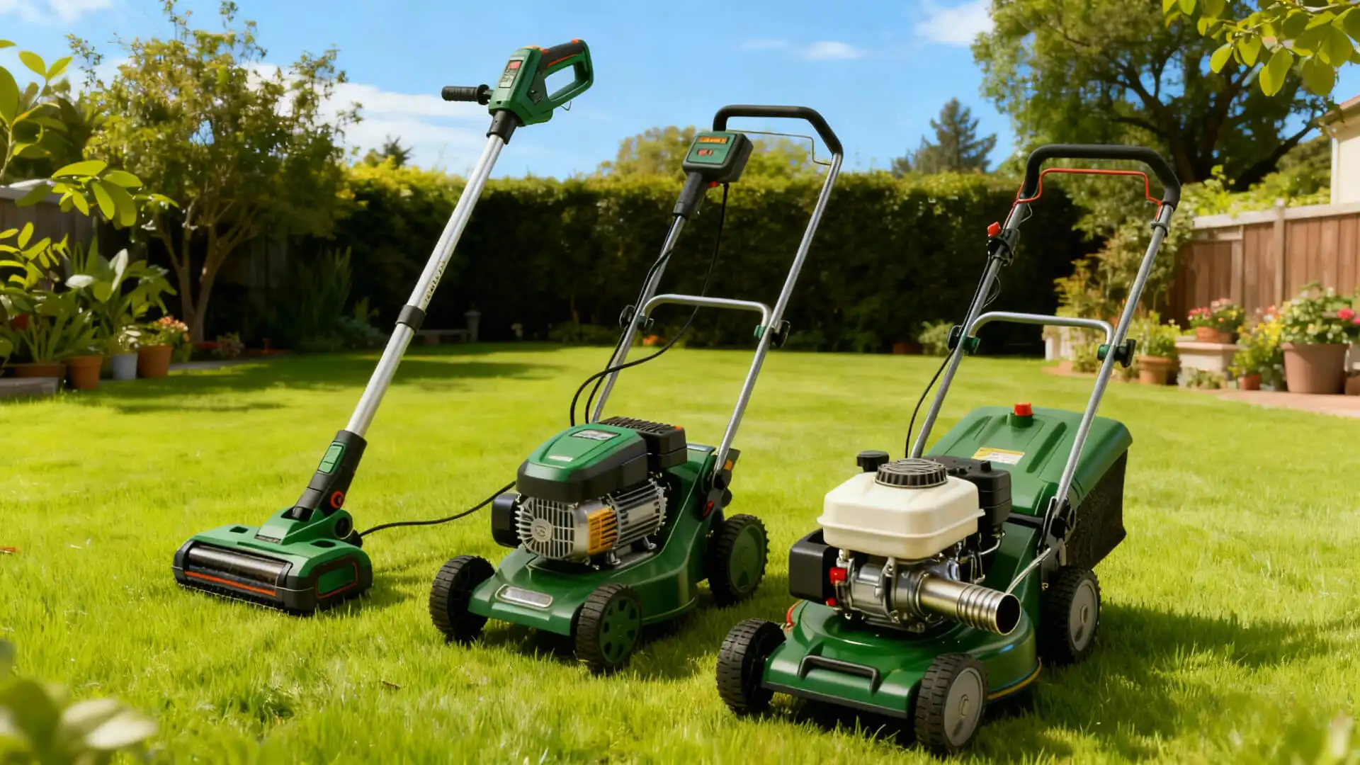 Cordless vs. Electric vs. Gas Lawn Mowers: Key Advantages, Disadvantages, and Target Users| Scarecrow Garden Supplier