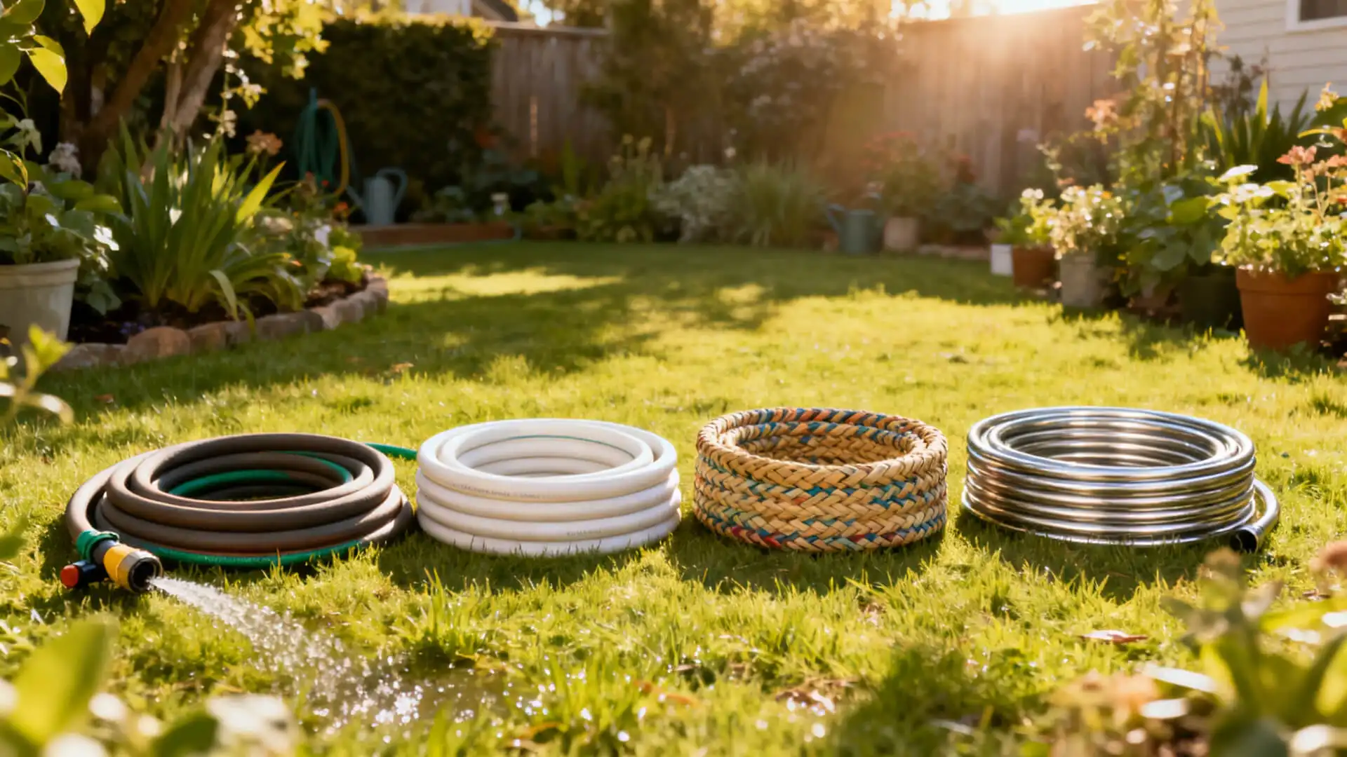 Garden Hose Materials Comparison | A Complete Guide by Scarecrow Garden Supplier