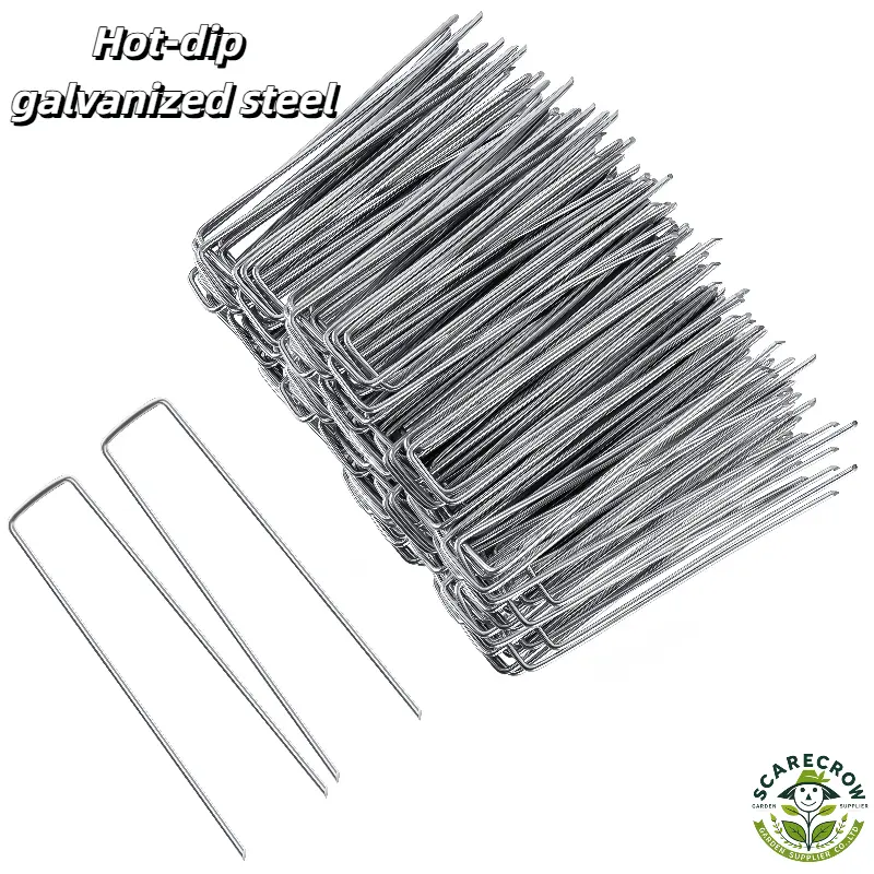 Galvanized Landscape Staples 6