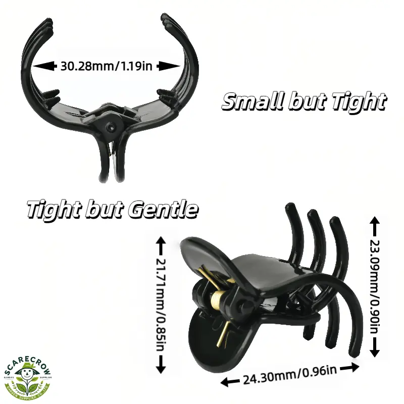 Plant Support Clips 100 Pcs | Scarecrow Garden Supplier