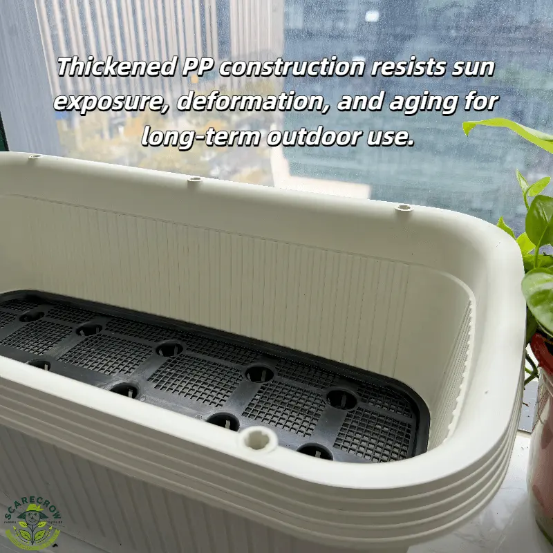 Self-Watering Vegetable Planter Box | Scarecrow Garden Supplier