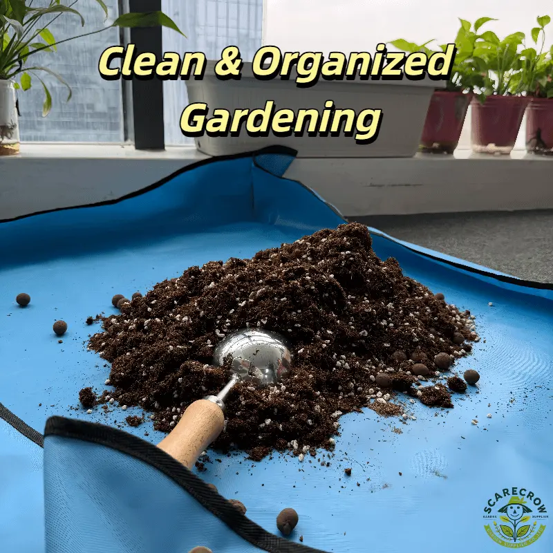 Waterproof Gardening Mat for Potting – Scarecrow Garden Supplier