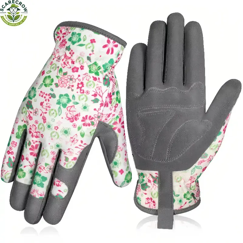 Leather Puncture-Resistant Gardening Gloves – Breathable & Thorn-Proof for Planting and Pruning