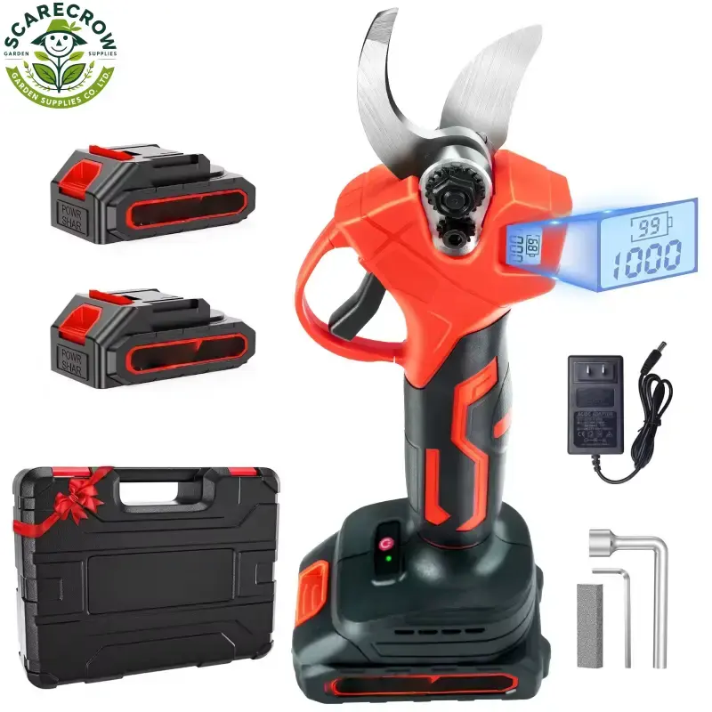 Cordless Rechargeable Electric Pruning Shears for Fruit Trees