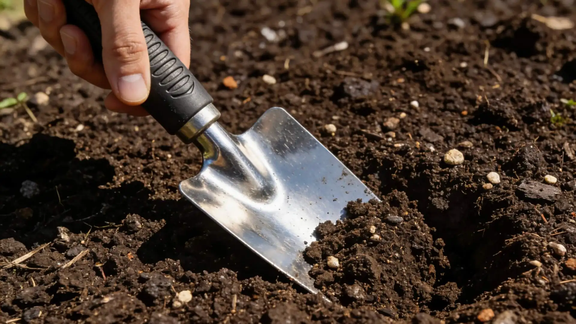 Wholesale Hand Shovels Buyer Guide for Landscaping Companies Ergonomic handle of a high-quality wholesale hand shovel