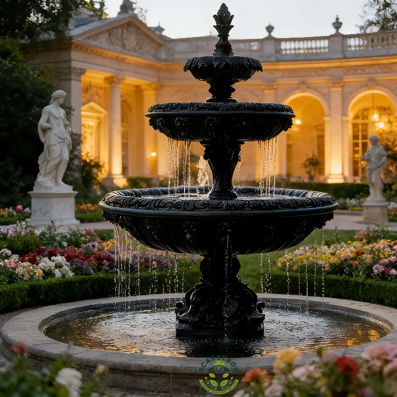 Wholesale Marble Garden Fountains for Projects | Scarecrow