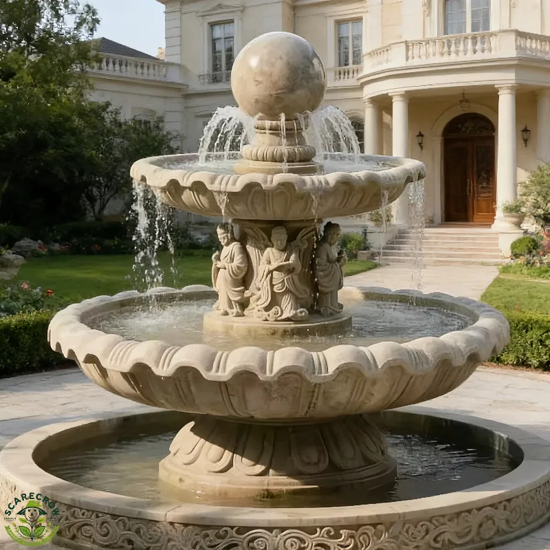 Marble Garden Fountain Sculpture for B2B