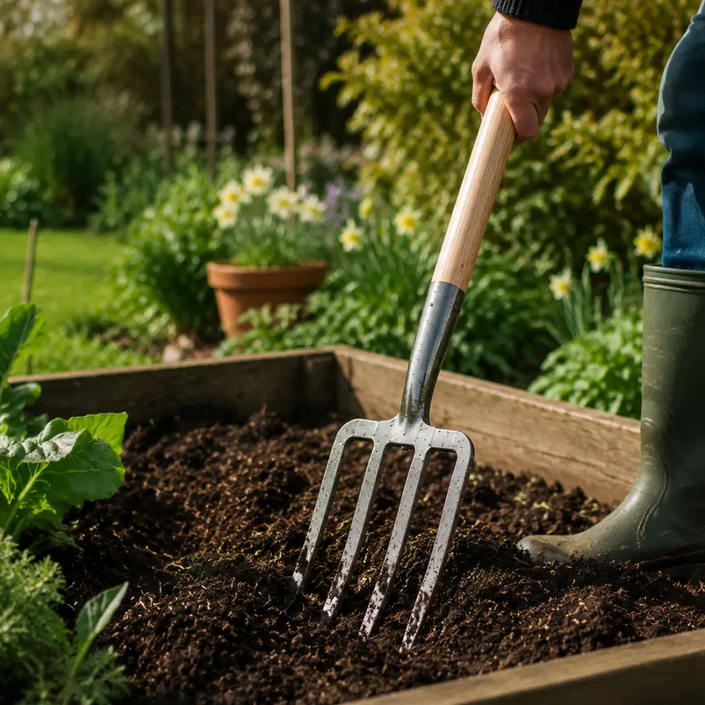 222-1786068943235 Carbon Steel vs. Stainless Steel Garden Forks | Scarecrow Garden Supplier
