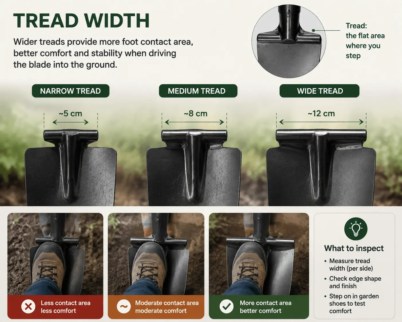 shovel-foot-tread-design.webp garden shovel foot tread design and inspection